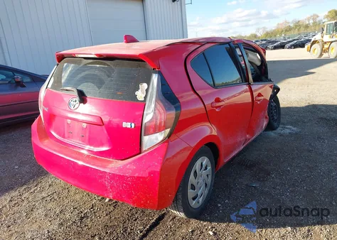 2016 Toyota Prius C One из США, поврежденный, VIN JTDKDTB37G1136880